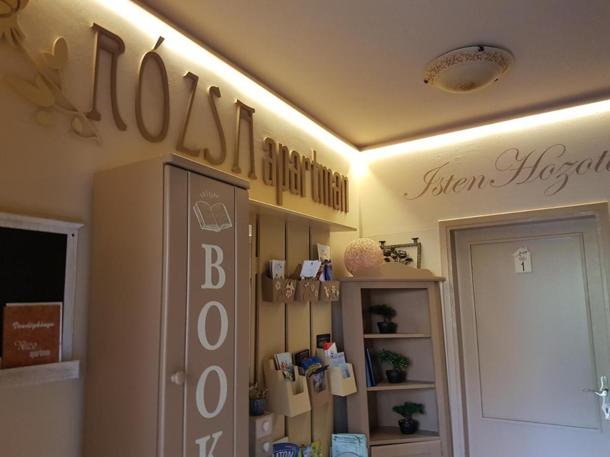 Alsóörs Rozsa Apartman מראה חיצוני תמונה
